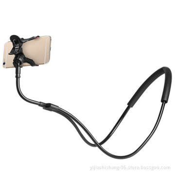 Lazy Neck Phone Holder, Flexible Cell Phone Holder Long Arm Bracket Cellphone Holder Stand For Mobile devices 3.5-6.5 inch